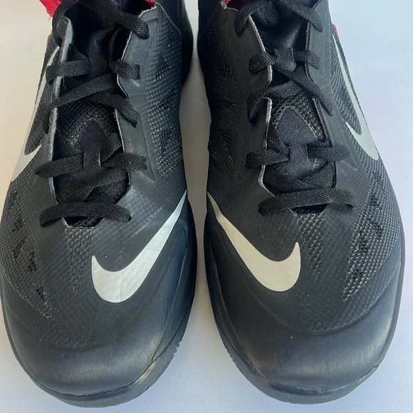 NIKE Zoom Hyperfuse 2013 SIZE 15 Black Red - Picture 3 of 9